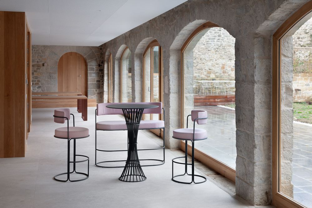 Lawn chairs - PARADISO stool - ISIMAR
