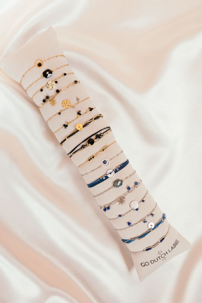 Jewelry - Colourful bracelet party - stainless steel - GO DUTCH LABEL