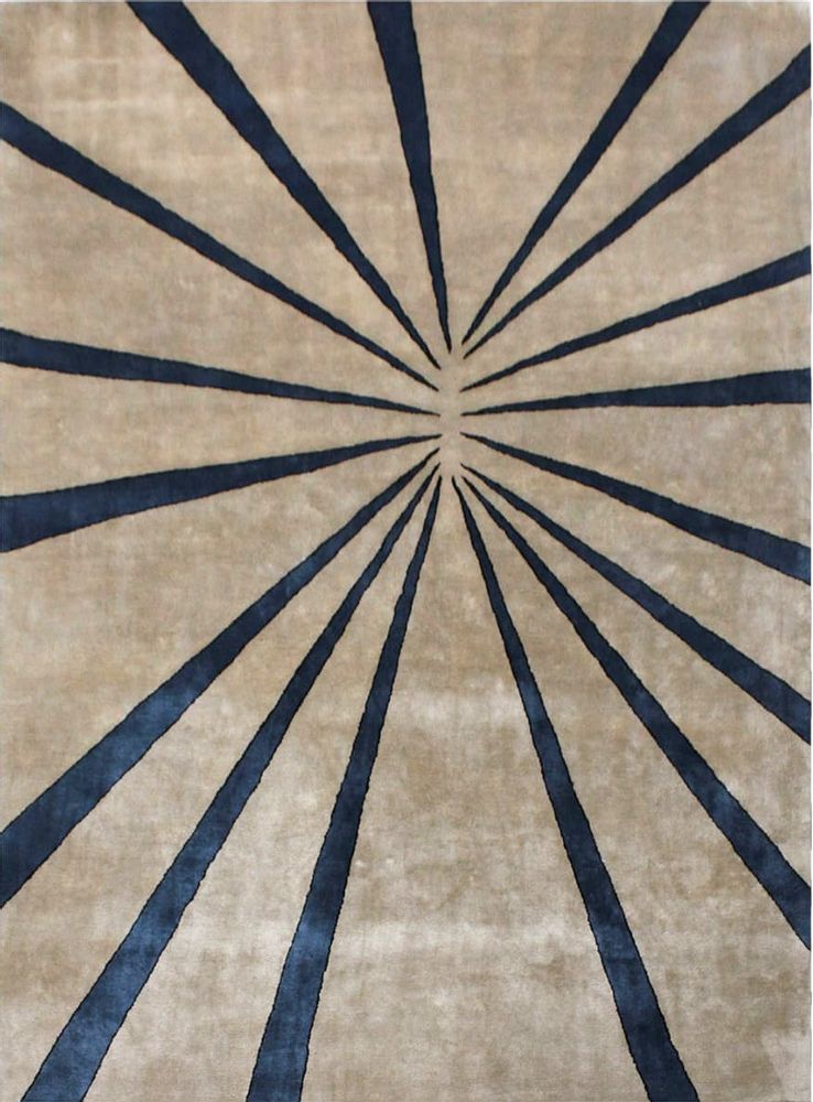 Tapis - TAPIS BIO FAIT MAIN, MOTIF HYPERION - KAYMANTA