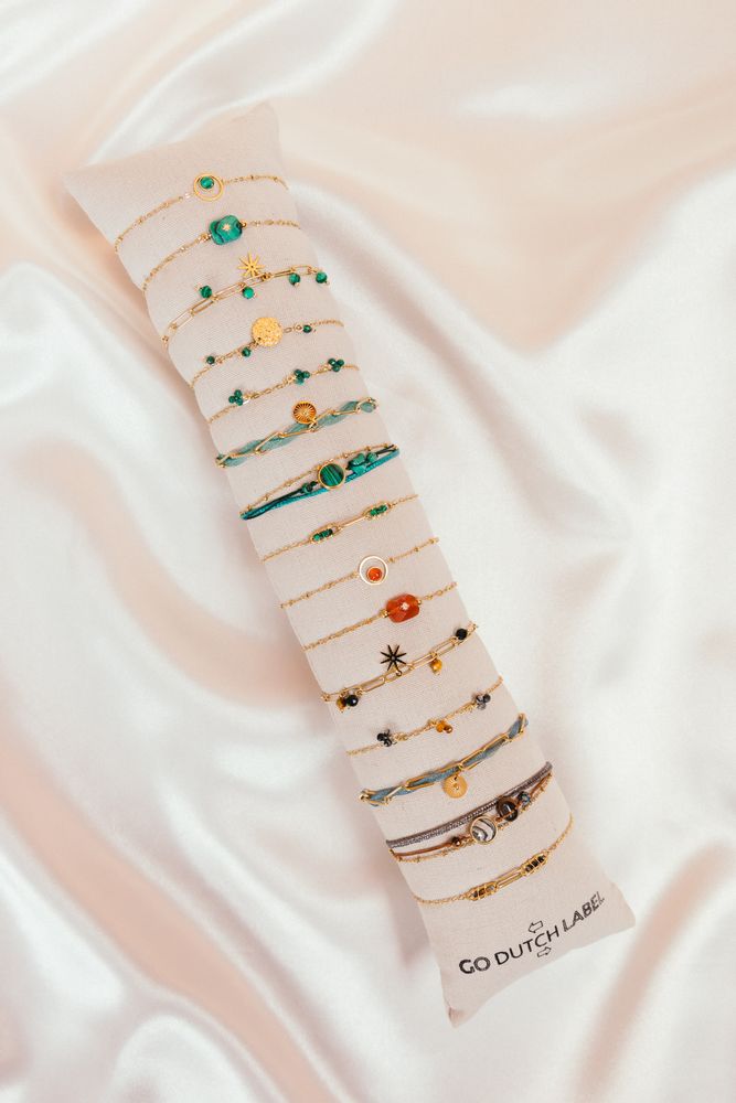 Jewelry - Colourful bracelet party - stainless steel - GO DUTCH LABEL