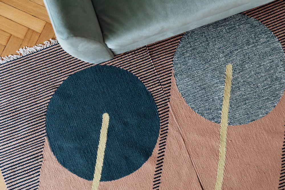 Other wall decoration - PATH set of kilims rugs - TARTARUGA