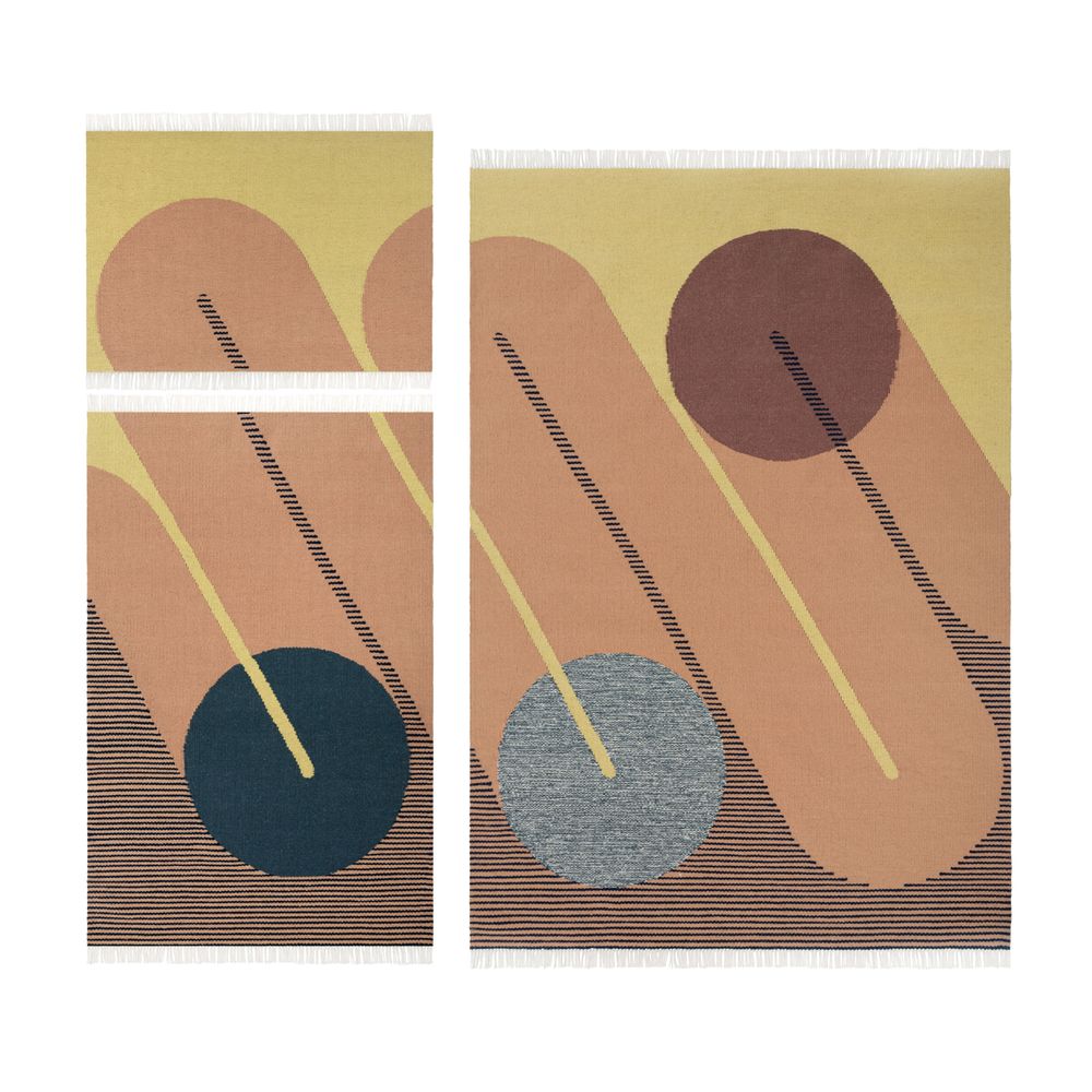 Other wall decoration - PATH set of kilims rugs - TARTARUGA
