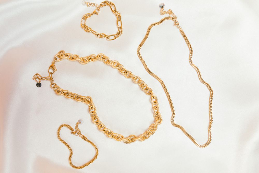 Bijoux - Chunky Colliers - acier inoxydable - GO DUTCH LABEL