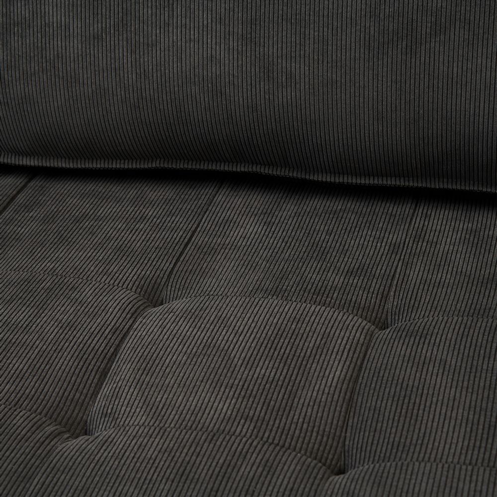 Canapés - The Jake Sofa 3,5 Seater, italian rib, mocha - RIVIERA MAISON