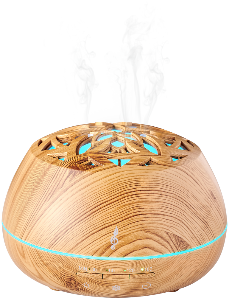 Scent diffusers - Lilywood, Aroma Diffuser & Bluetooth Luminous speaker - AROMASOUND - AROMASOUND