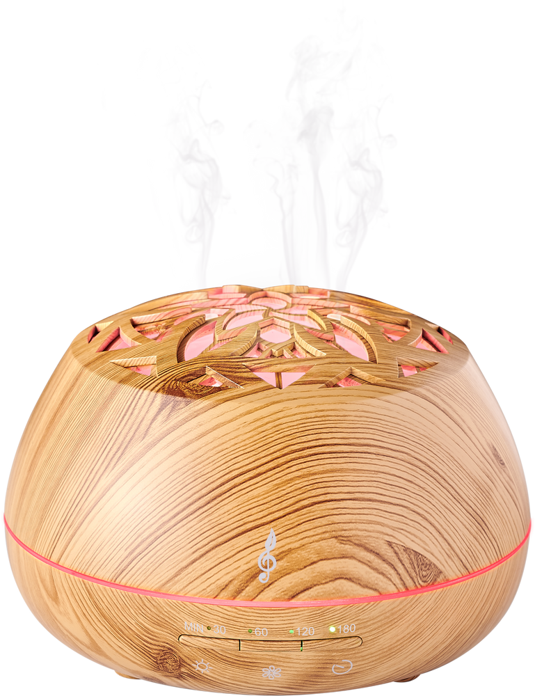 Scent diffusers - Lilywood, Aroma Diffuser & Bluetooth Luminous speaker - AROMASOUND - AROMASOUND