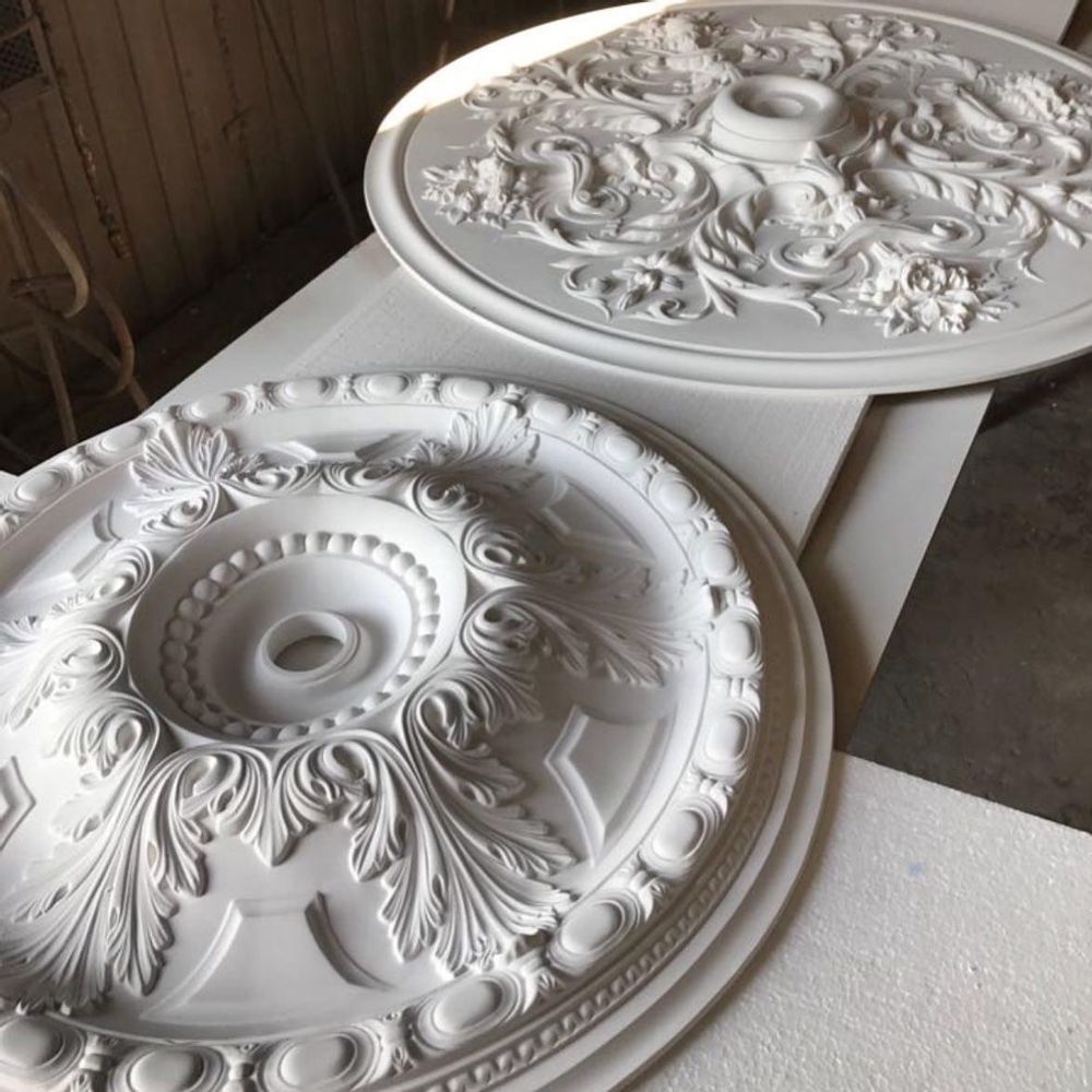 Decorative objects - Wall lamp and ceiling light in Parisien plaster SOLFERINO. - RADAR INTERIOR