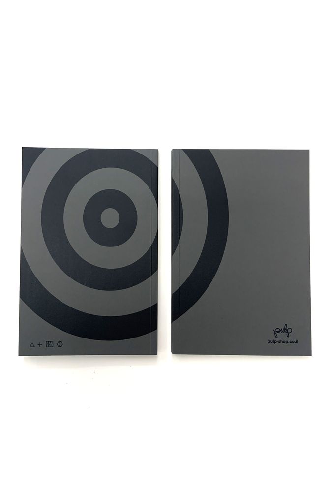 Gifts - "ECHOS" Collection - A5 black paper Notebooks - PULP SHOP