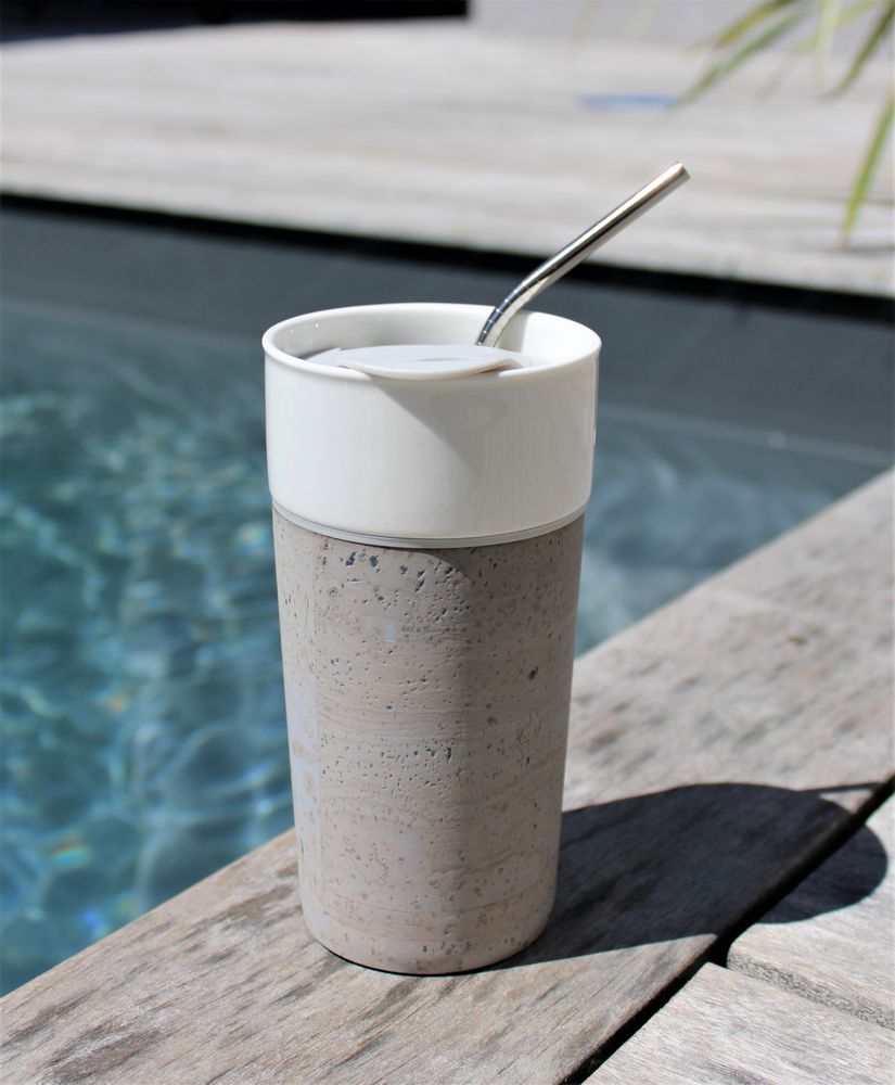 Accessoires thé et café - Gris Bleu - Liège 400ml/14oz - CUPALORS