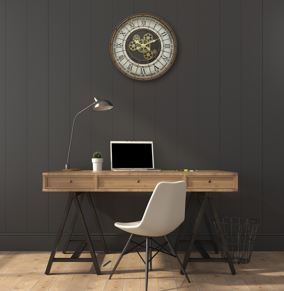 Clocks - COPPER meca CLOCK - EMDE