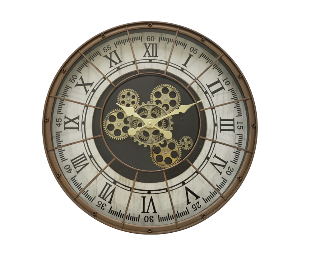 Clocks - COPPER meca CLOCK - EMDE