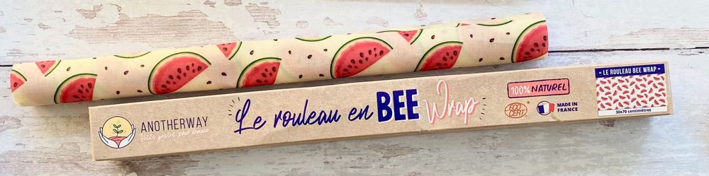 Linge d'office - Le Rouleau en Bee Wrap - Emballage alimentaire réutilisable - ANOTHERWAY
