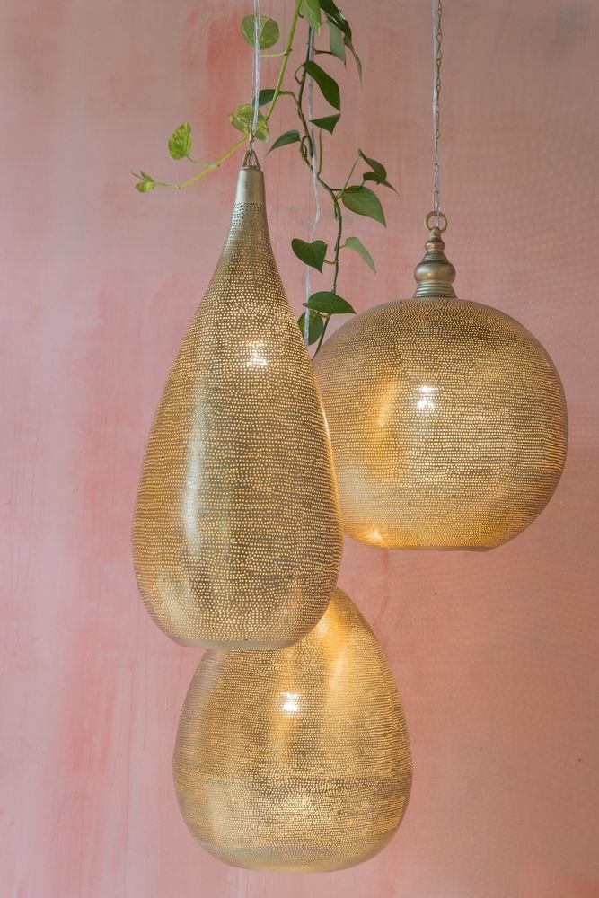 Objets de décoration - Suspension Elegance Or - ZENZA