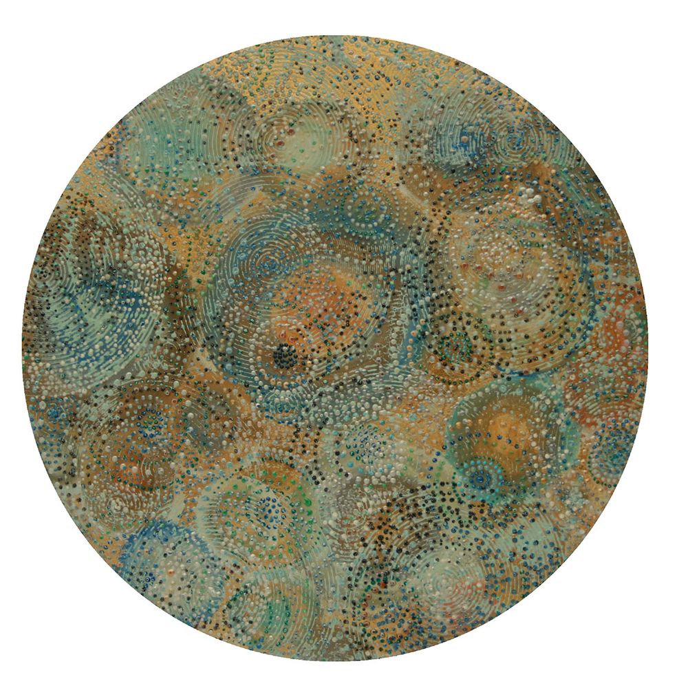 Other wall decoration - Decorative panel “GOLD RAIN” - VALERIE BEAUMONT