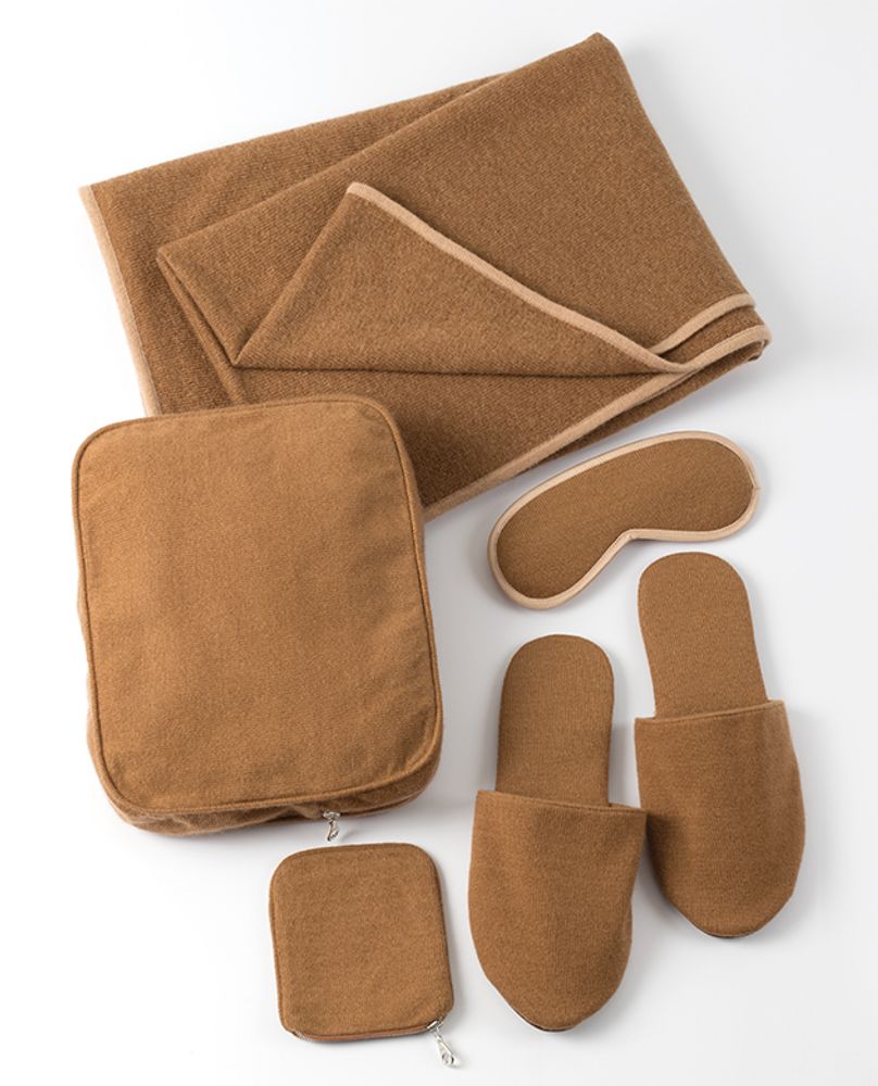 Accessoires de voyage - Travel Blanket Set - PASHMINA LOOMS - CASHMERE