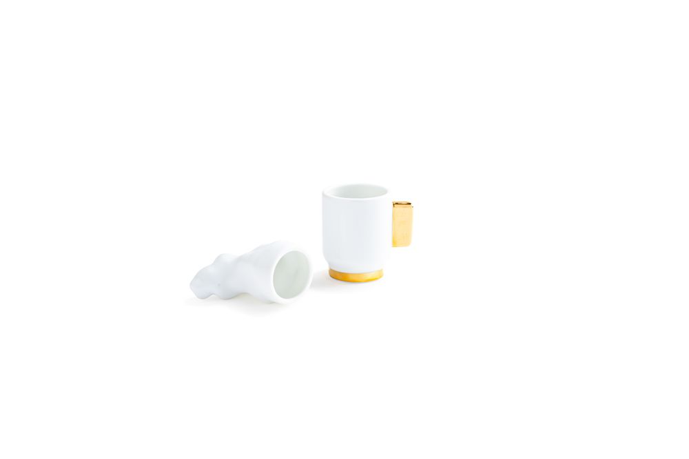 Mugs - Tasse Un café à la dérive - NON SANS RAISON PORCELAINE DE LIMOGES