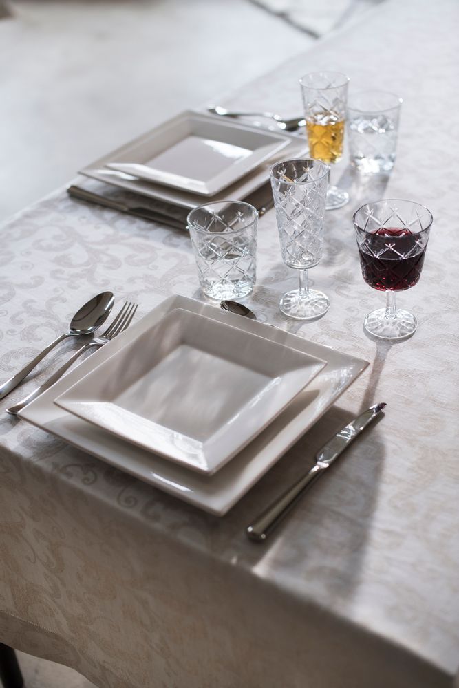 Table cloths - Aldabra table linen - AIGREDOUX