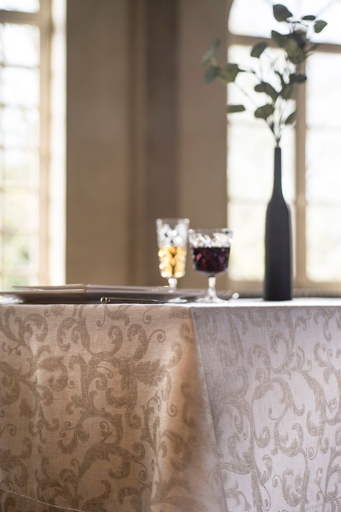 Table cloths - Aldabra table linen - AIGREDOUX