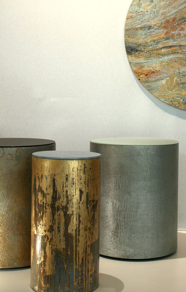 Design objects - End of sofa “GOLD” - VALERIE BEAUMONT