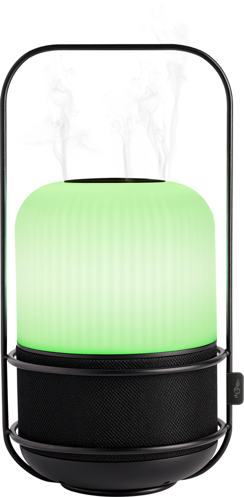 Diffuseurs de parfums - LAMPION, Enceinte sans fil lumineuse et Diffuseur d'huiles essentielles - AROMASOUND - AROMASOUND