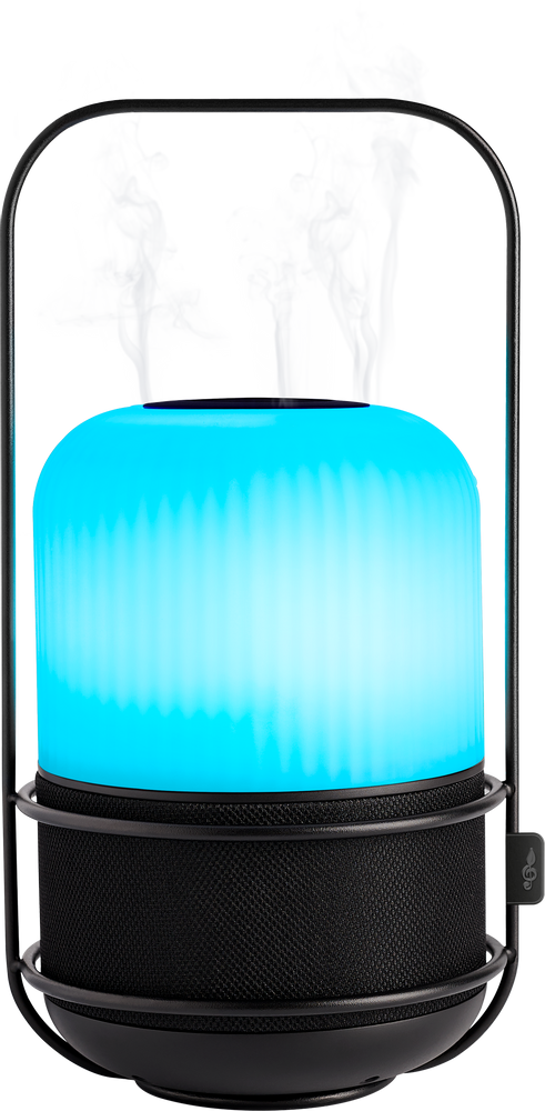 Diffuseurs de parfums - LAMPION, Enceinte sans fil lumineuse et Diffuseur d'huiles essentielles - AROMASOUND - AROMASOUND