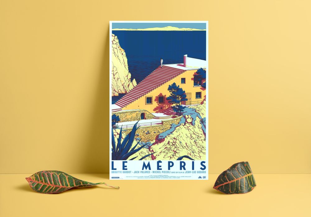 Affiches - AFFICHE LE MÉPRIS - REGULAR - PLAKAT - DESIGNING MOVIE POSTERS -
