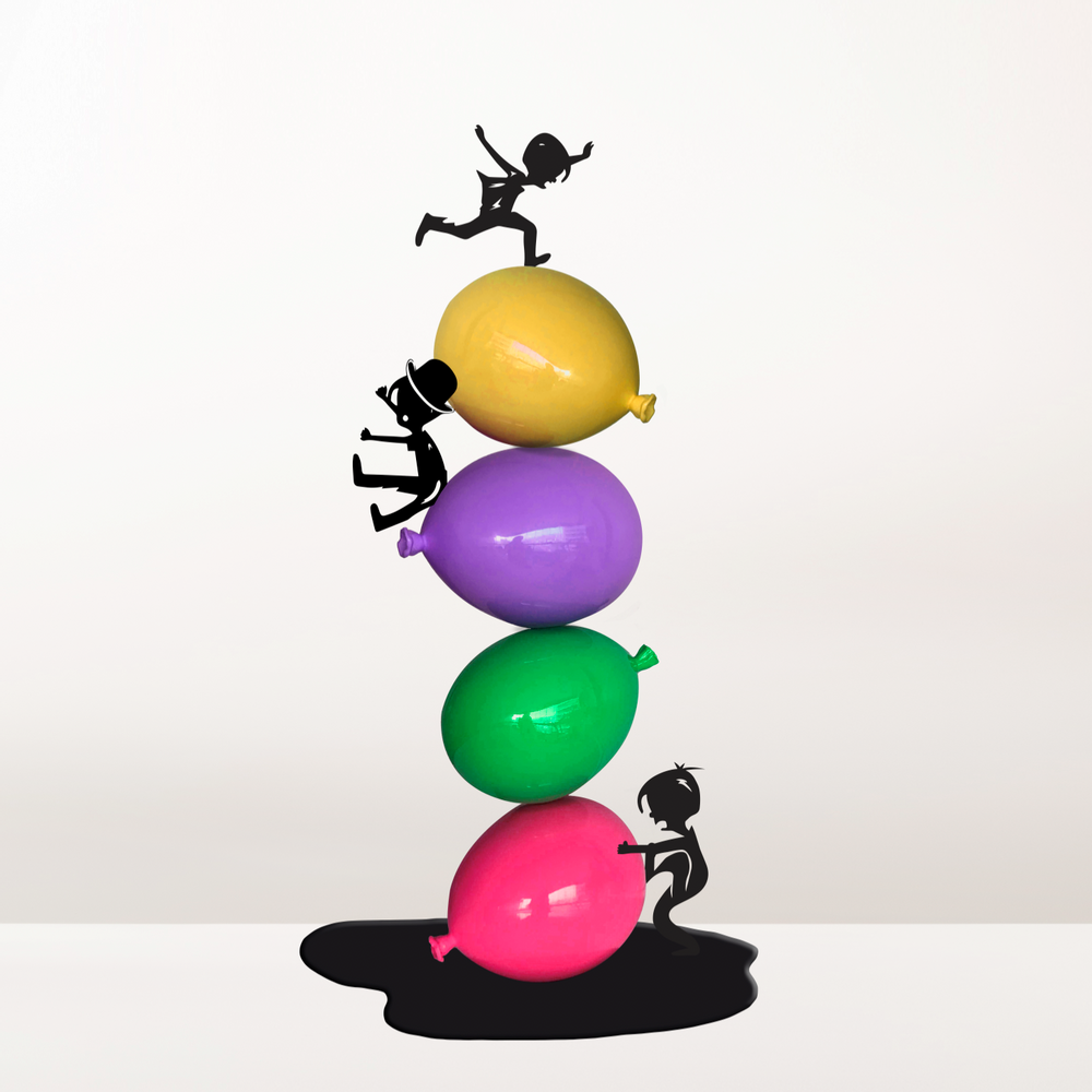 Sculptures, statuettes and miniatures - Rainbow of Movement - GALERIE JACQUES OUAISS