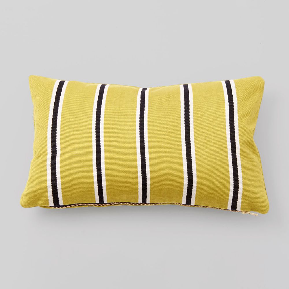 Comforters and pillows - LISO STRIPES CUSHION LEMON - NATA Y LIMÓN