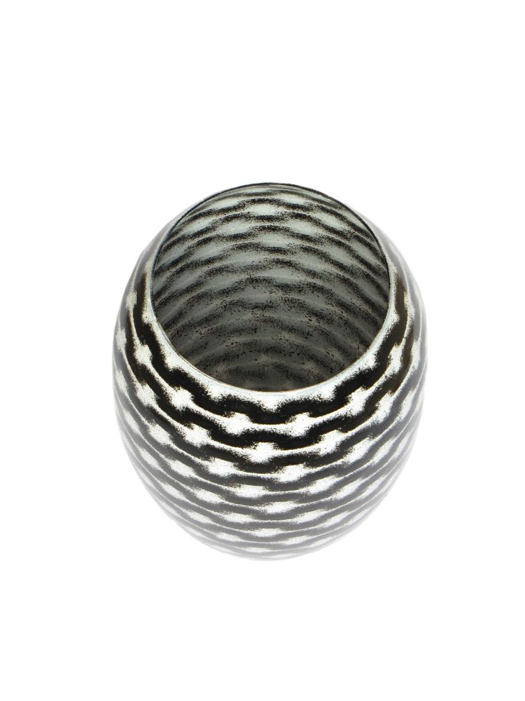 Objets de décoration - B&W Resonance Barrel Vase XLarge - SYNCHROPAINT