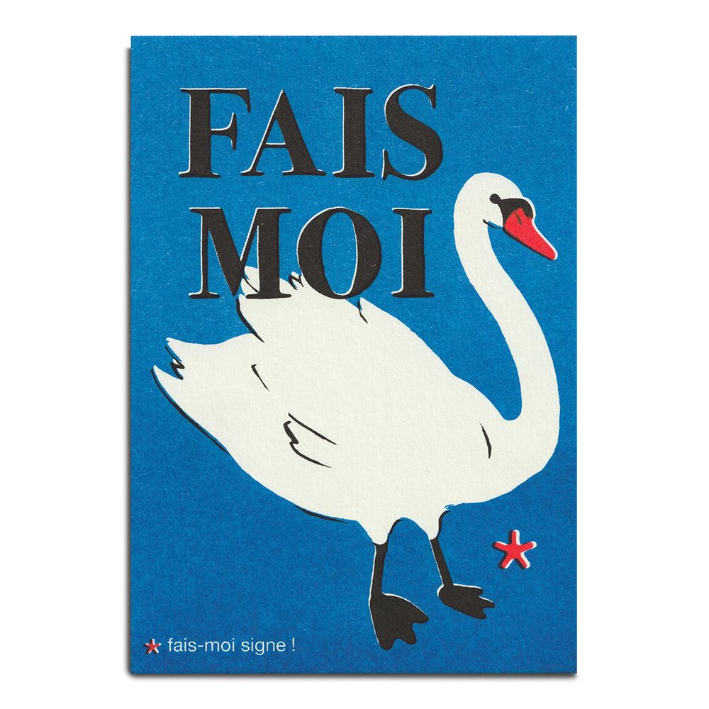 Objets de décoration - CARTES "A6" - LES MOTS DOUX 2 - PIED DE POULE