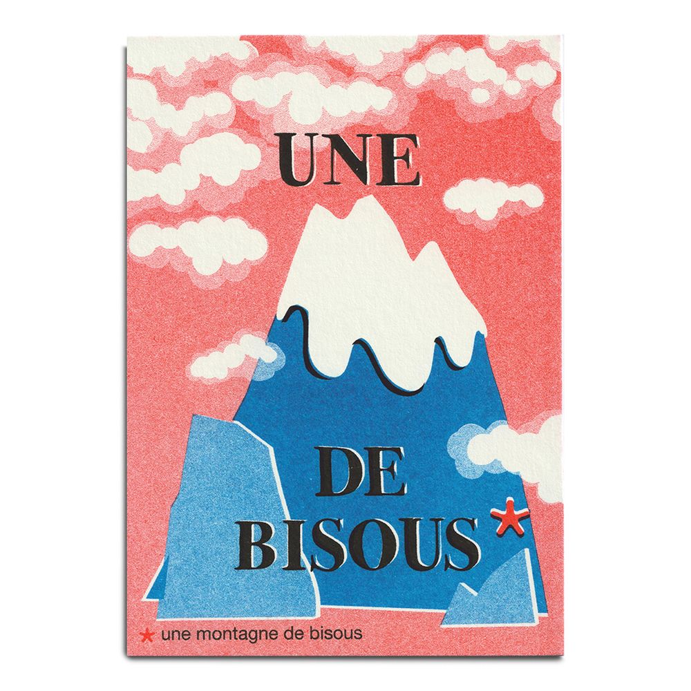 Objets de décoration - CARTES "A6" - LES MOTS DOUX 2 - PIED DE POULE