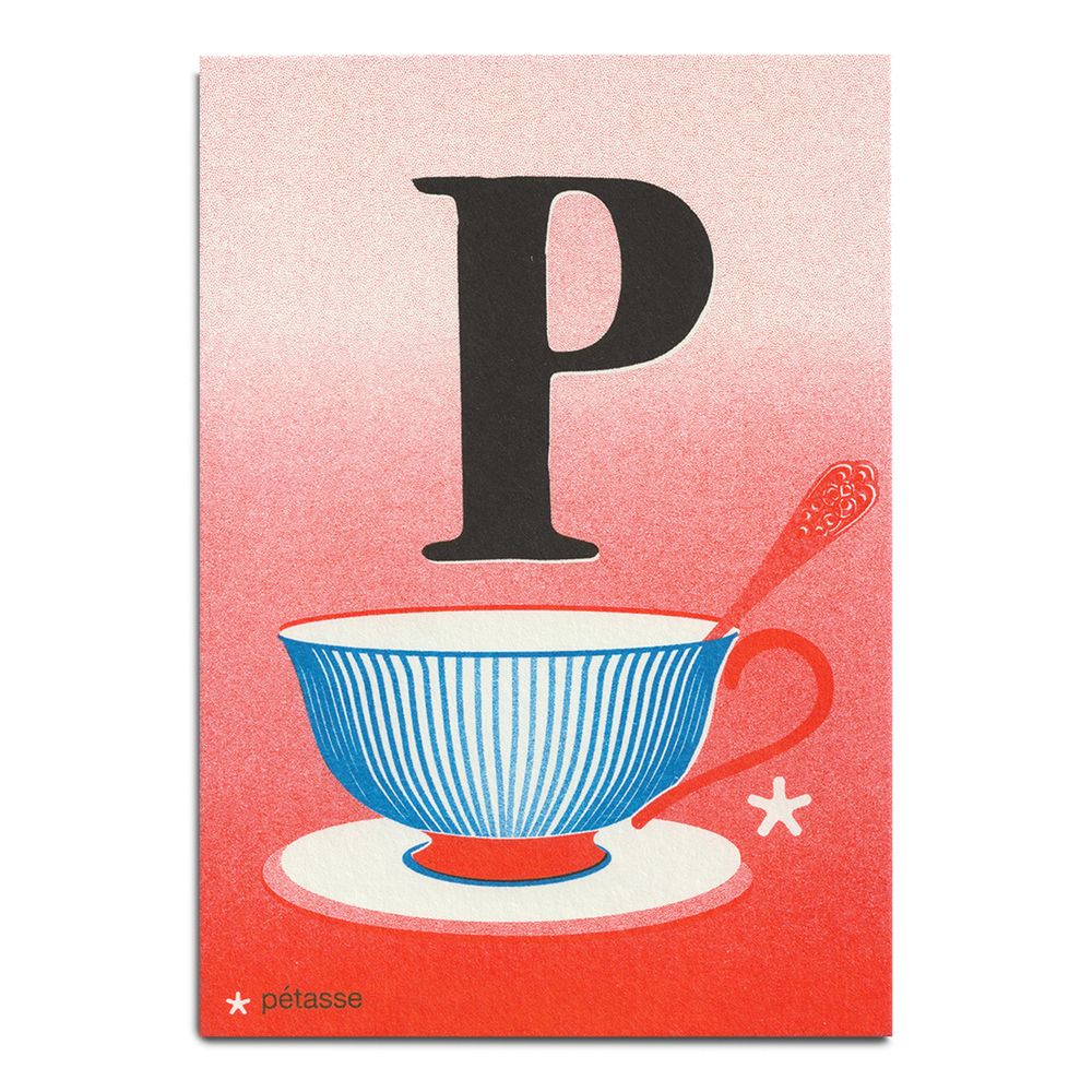 Objets de décoration - CARTES "A6" - LES MOTS DOUX 2 - PIED DE POULE