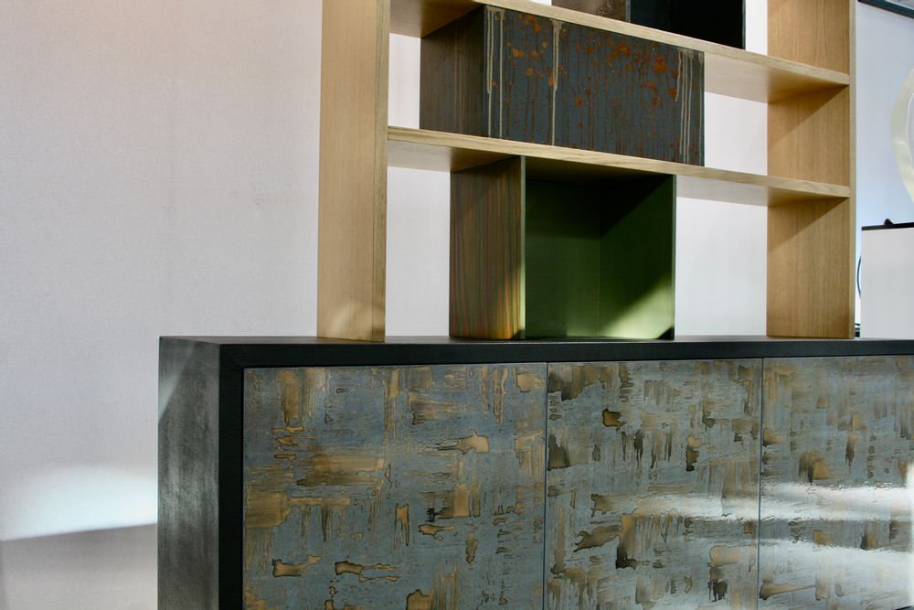 Sideboards - Buffet with bookcase - VALERIE BEAUMONT