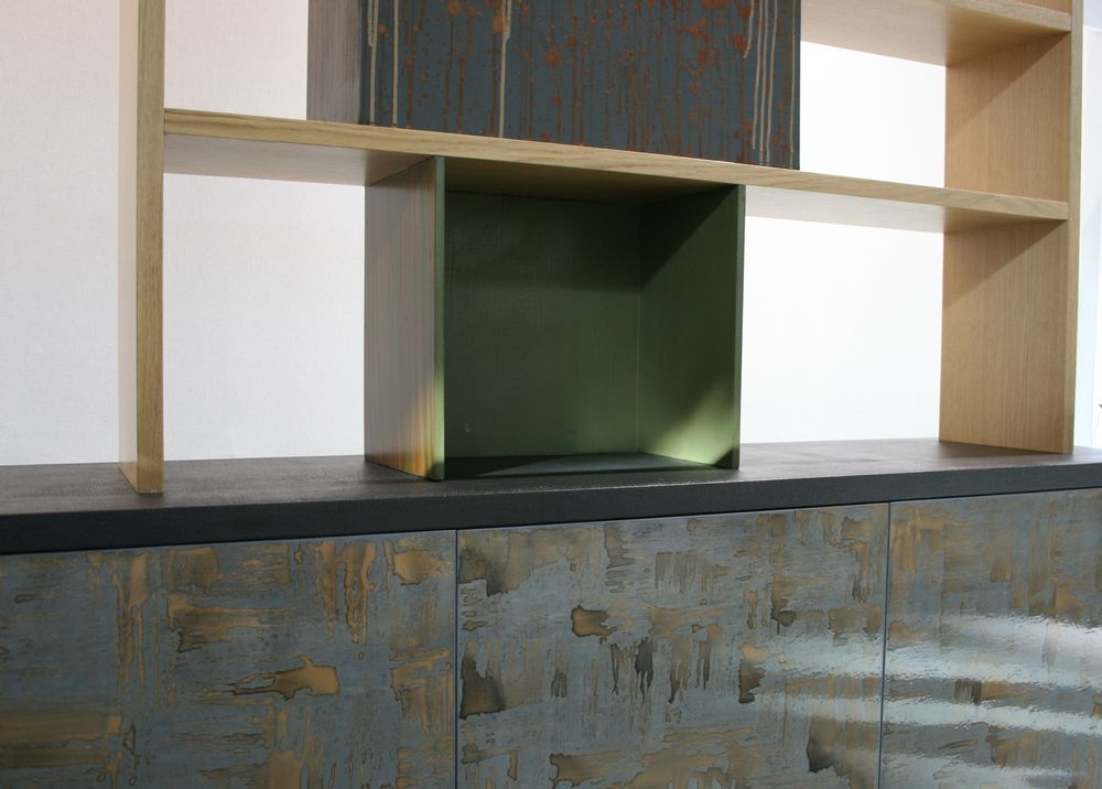 Sideboards - Buffet with bookcase - VALERIE BEAUMONT