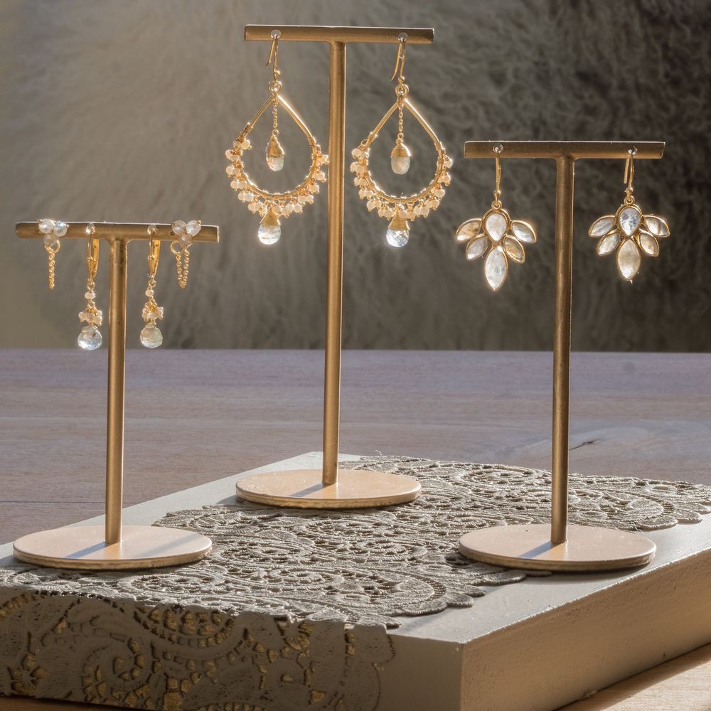 Bijoux - Or : lumières - porte-cire - bijoux - décoration murale - ZENZA