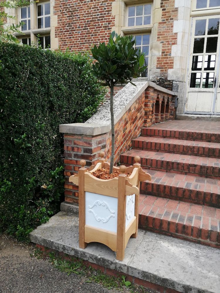Floral decoration - Orange box - MANUFACTURE NORMAND