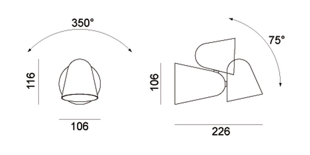 Wall lamps - PEPPONE Wall Lamp - FORMAGENDA