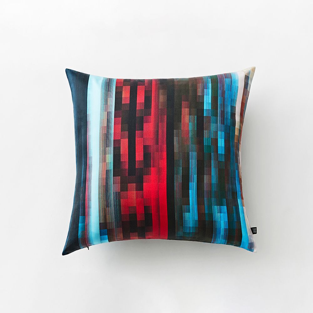 Fabric cushions - Bloomsbury Square Two-sided Cushion Covers - YEN TING CHO STUDIO