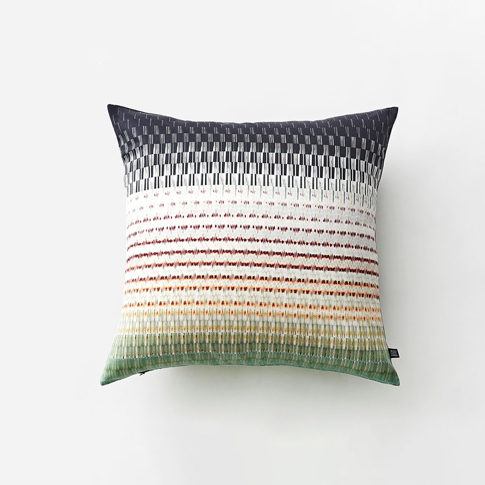 Fabric cushions - Bloomsbury Square Two-sided Cushion Covers - YEN TING CHO STUDIO