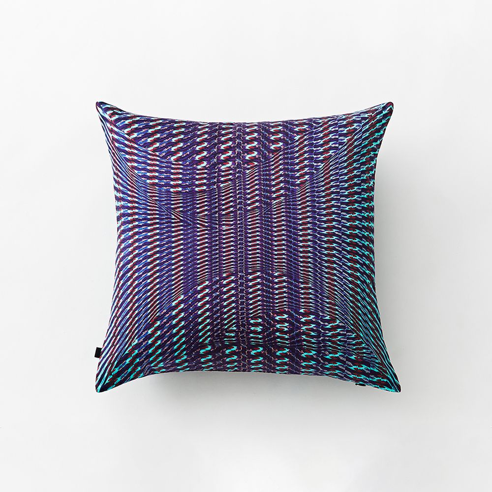 Fabric cushions - Bloomsbury Square Two-sided Cushion Covers - YEN TING CHO STUDIO