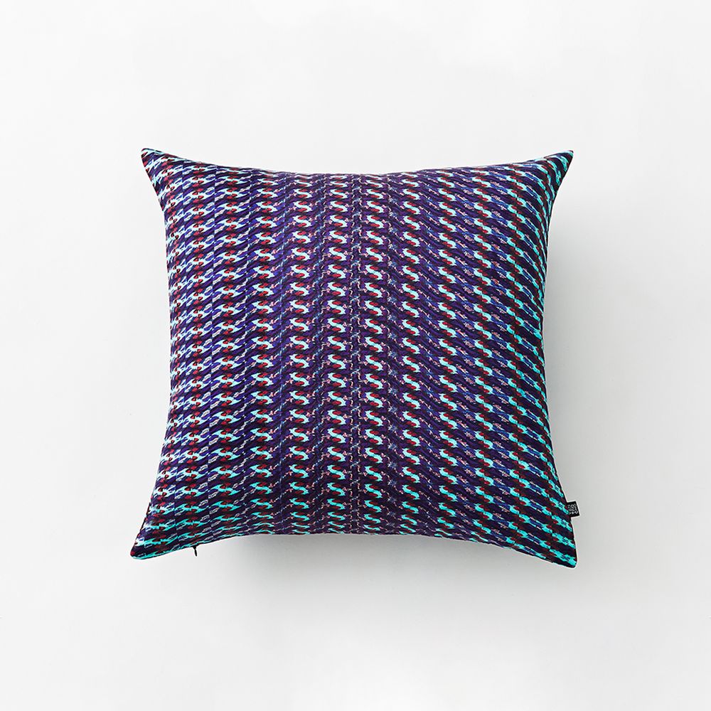 Fabric cushions - Bloomsbury Square Two-sided Cushion Covers - YEN TING CHO STUDIO