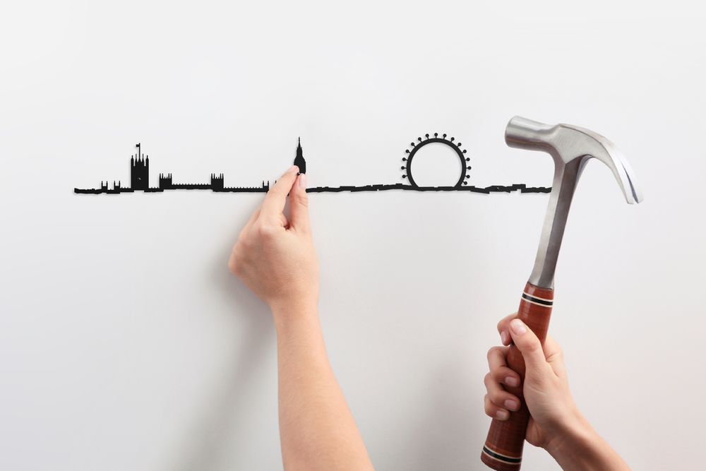 Other wall decoration - City Silhouette - London - THE LINE