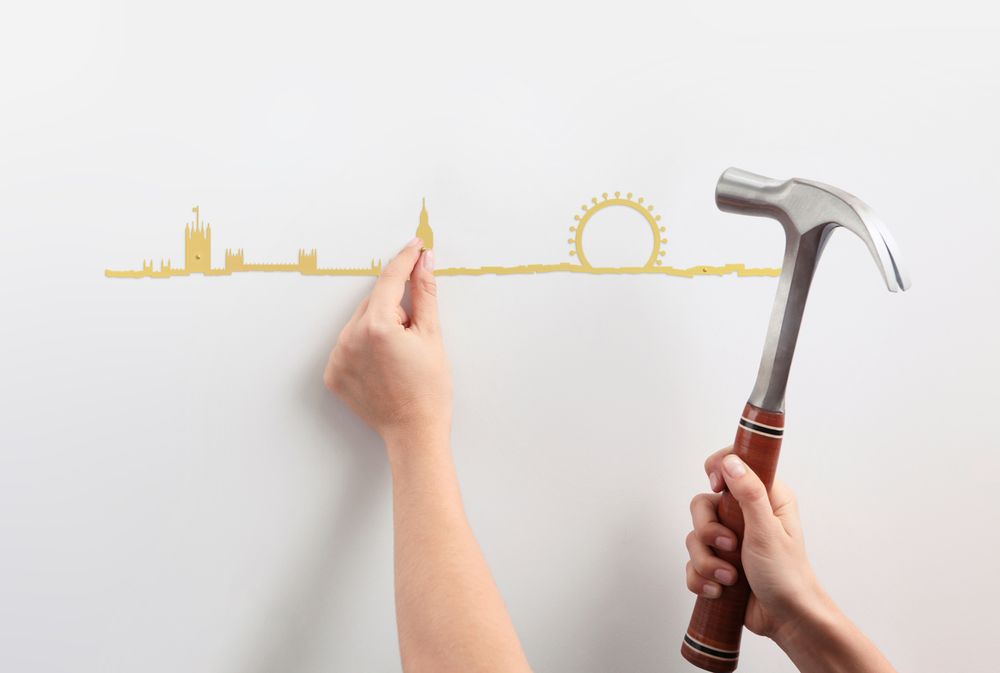Other wall decoration - City Silhouette - London - THE LINE