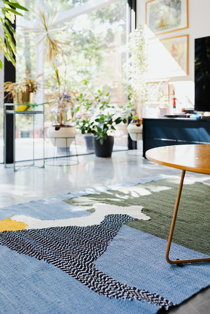 Other wall decoration - CATIGER large cotton rug - TARTARUGA