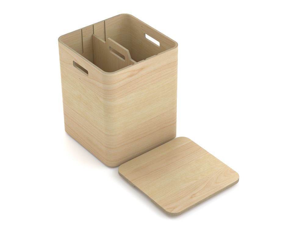 Kitchenettes - Ecomini Design Recycling Station - NIIMAAR