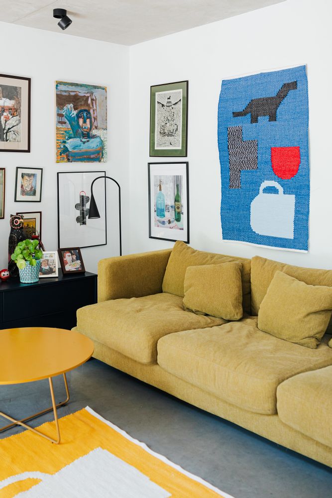 Other wall decoration - DINO large cotton rug - TARTARUGA