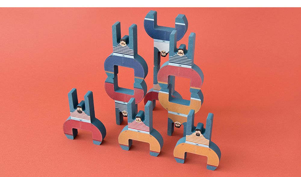 Jouets enfants - THE ACROBAT BROTHERS - JEU D'EQUILIBRE - LONDJI