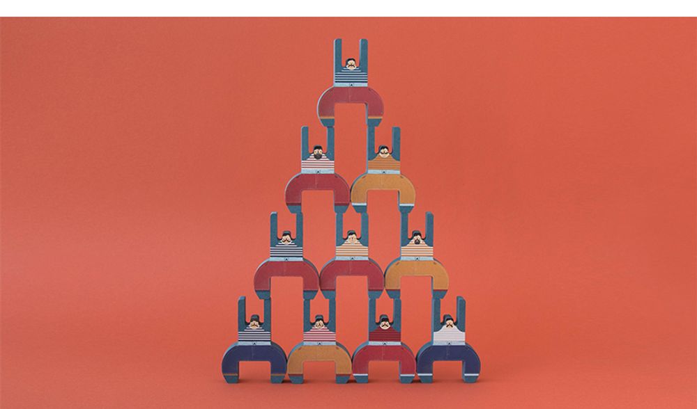 Jouets enfants - THE ACROBAT BROTHERS - JEU D'EQUILIBRE - LONDJI