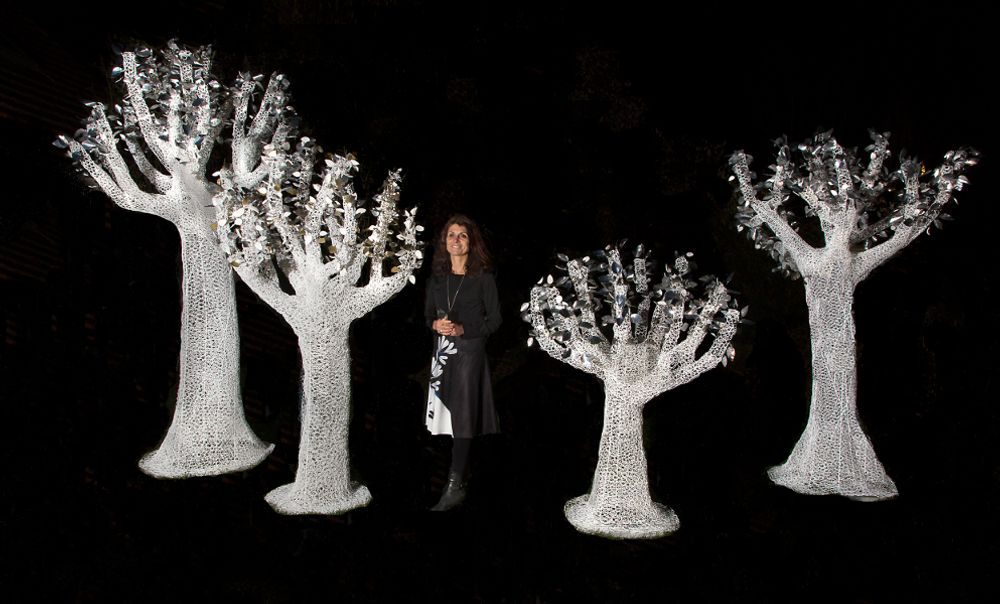 Sculptures, statuettes et miniatures - Sculpture Forêt enchantée - ODILE MOULIN SCULPTURES