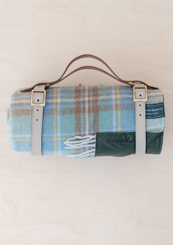 Plaids - Couvertures pique-niques en laine recyclé tartan - THE TARTAN BLANKET CO.